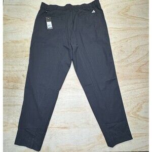 NEW Adidas Versatile Pants Mens Black Golf Jogger Spandex Stretch Sz XL